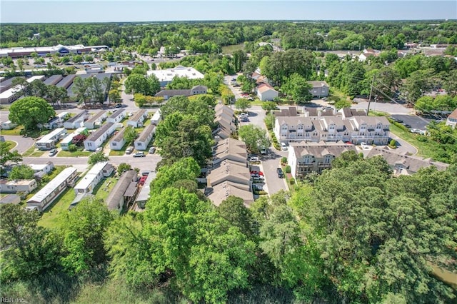 422 New London Pl, Virginia Beach, VA 23454 - drone / aerial view with a residential view