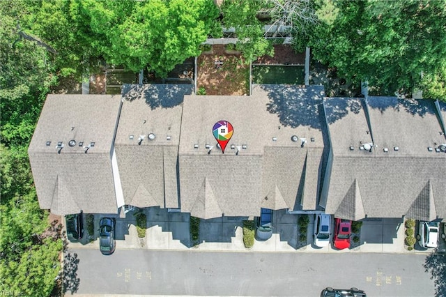 422 New London Pl, Virginia Beach, VA 23454 - birds eye view of property