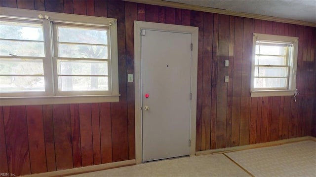 3702 Nansemond Pkwy, Suffolk, VA 23435 - foyer with wood walls