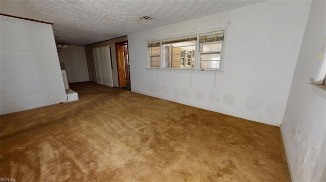 3702 Nansemond Pkwy, Suffolk, VA 23435 - carpeted empty room featuring a textured ceiling