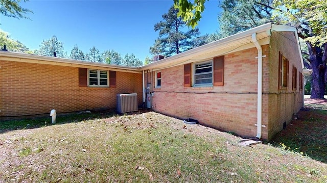 3702 Nansemond Pkwy, Suffolk, VA 23435 - view of side of home featuring cooling unit and brick siding
