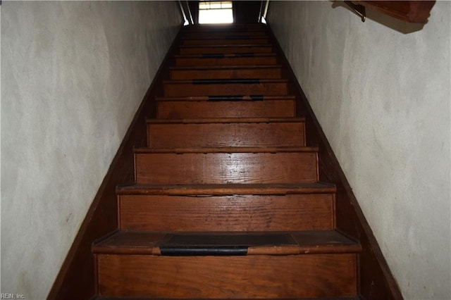 view of staircase