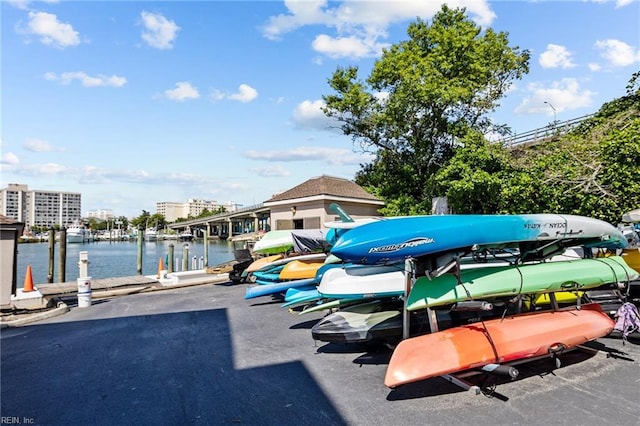403 Harbour Pt Unit 305, Virginia Beach, VA 23451 - dock area with a water view