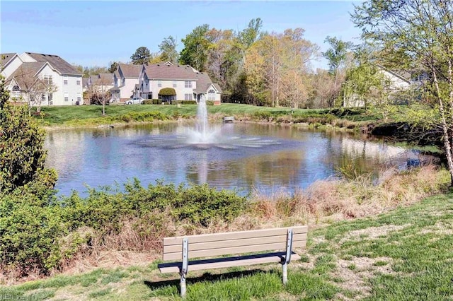 property view of water