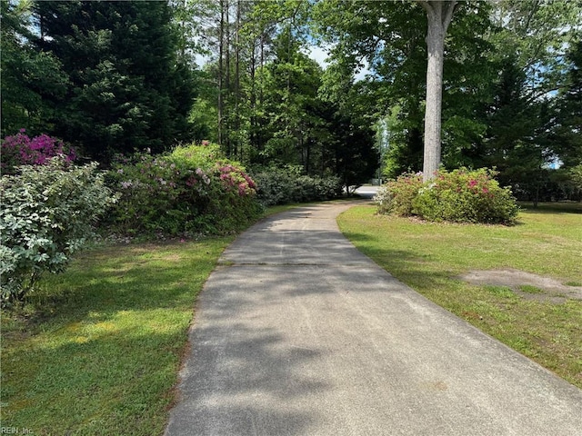 view of road