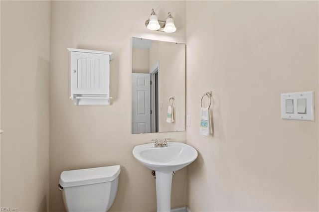 20639 Creekside Dr, Smithfield, VA 23430 - half bathroom with toilet