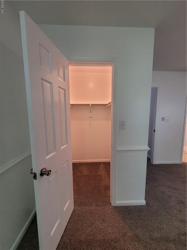 view of closet