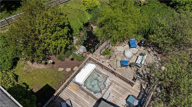 bird's eye view
