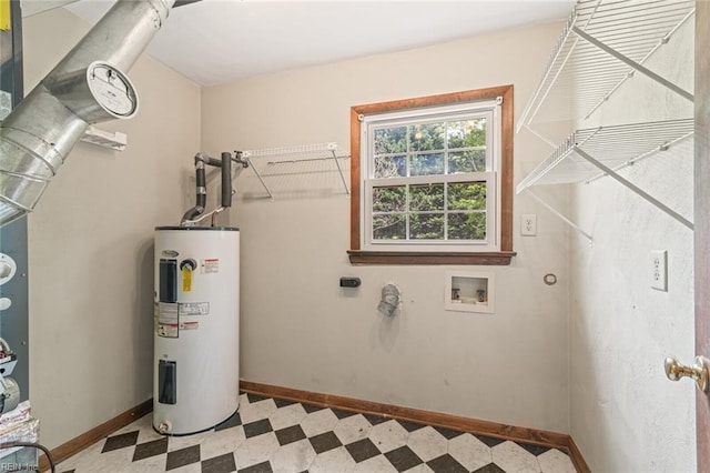 100 Hudgins Rd, Poquoson, VA 23662 - utility room featuring water heater