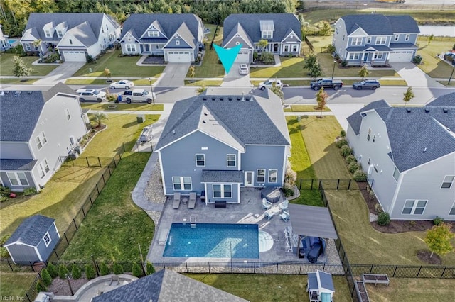 2848 Kingsfield Dr, Virginia Beach, VA 23456 - drone / aerial view with a residential view