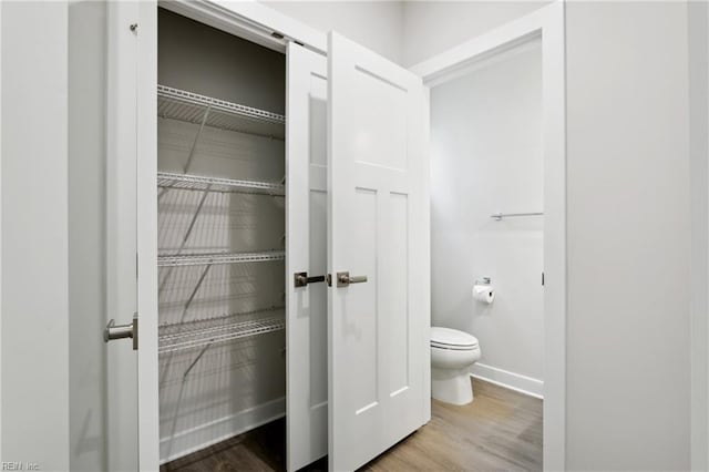 view of closet