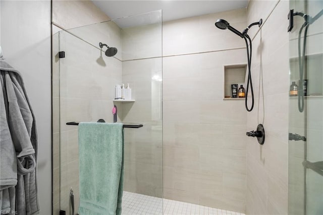 full bath featuring a stall shower