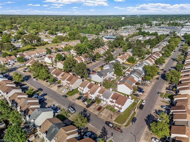 drone / aerial view featuring a residential view