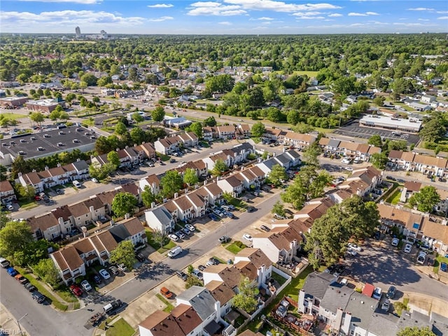 birds eye view of property featuring a residential view