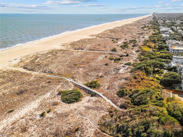 8506 Atlantic Ave Unit B, Virginia Beach, VA 23451 - bird's eye view with a water view and a beach view