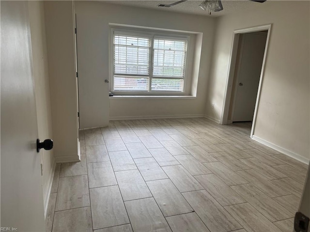 700 Rapidan River Ct Unit D, Chesapeake, VA 23320 - spare room with baseboards, light wood finished floors, and ceiling fan