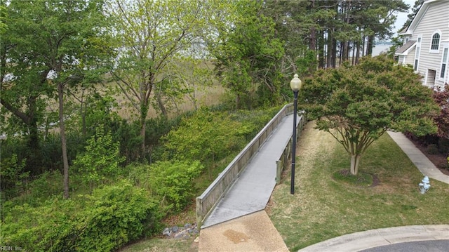view of community