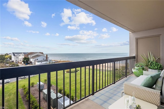 2830 Shore Dr Unit 405, Virginia Beach, VA 23451 - balcony with a water view