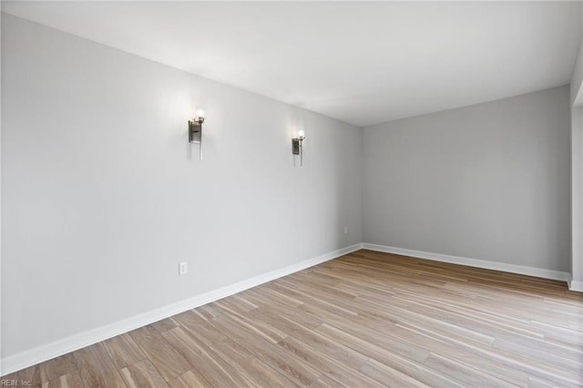 2830 Shore Dr Unit 405, Virginia Beach, VA 23451 - empty room with light wood-style floors and baseboards