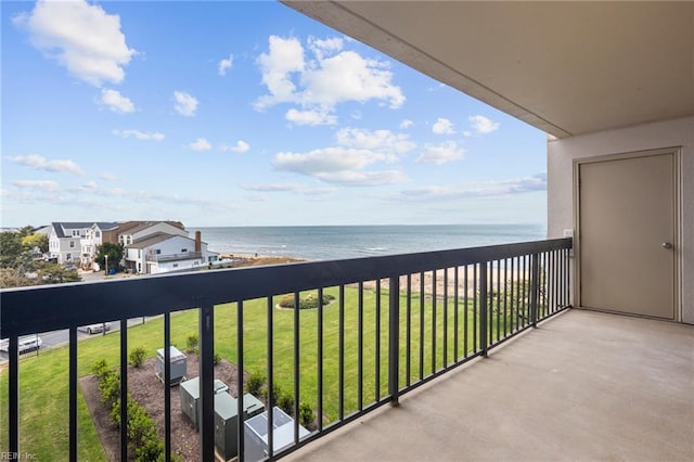 2830 Shore Dr Unit 405, Virginia Beach, VA 23451 - balcony with a water view