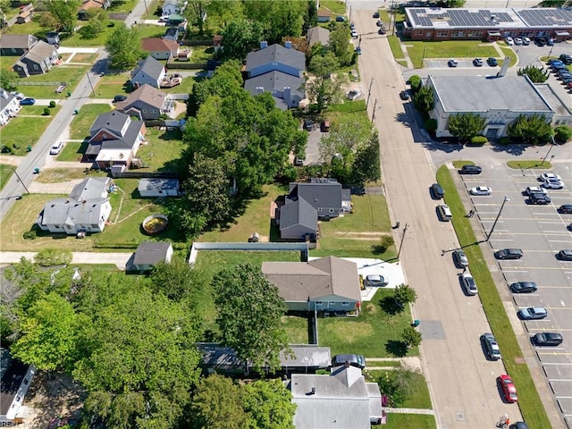 birds eye view of property featuring a residential view