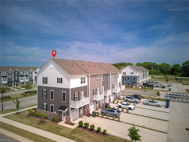 exterior space featuring a residential view