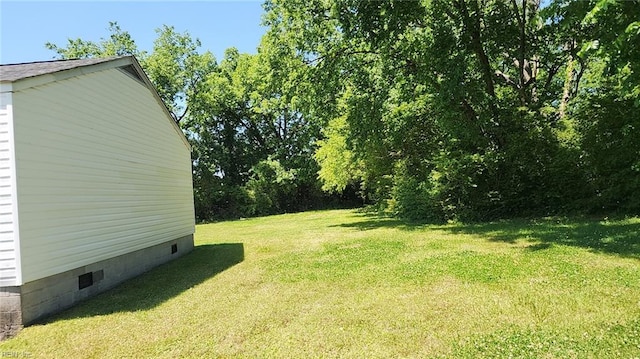 view of yard