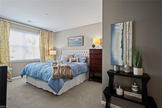 1728 Vankar Dr, Virginia Beach, VA 23456 - bedroom with baseboards, carpet, and visible vents