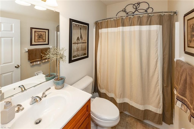 1829 Fury Way, Virginia Beach, VA 23456 - bathroom with toilet, a shower with curtain, and vanity