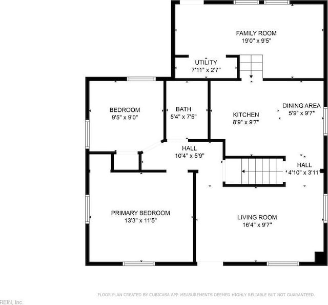 22 Mitchell Rd, Hampton, VA 23669 - floor plan