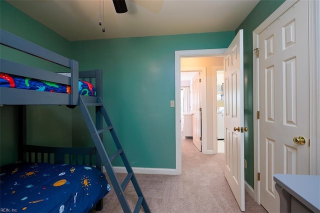 1130 Crystalwood Cir, Chesapeake, VA 23320 - carpeted bedroom featuring baseboards and ceiling fan
