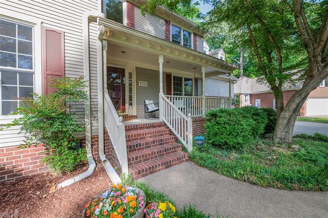1130 Crystalwood Cir, Chesapeake, VA 23320 - property entrance featuring a porch