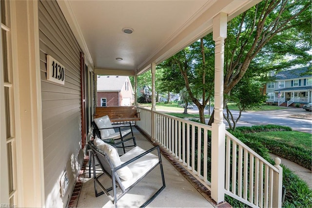 1130 Crystalwood Cir, Chesapeake, VA 23320 - balcony with a porch