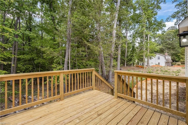 view of deck