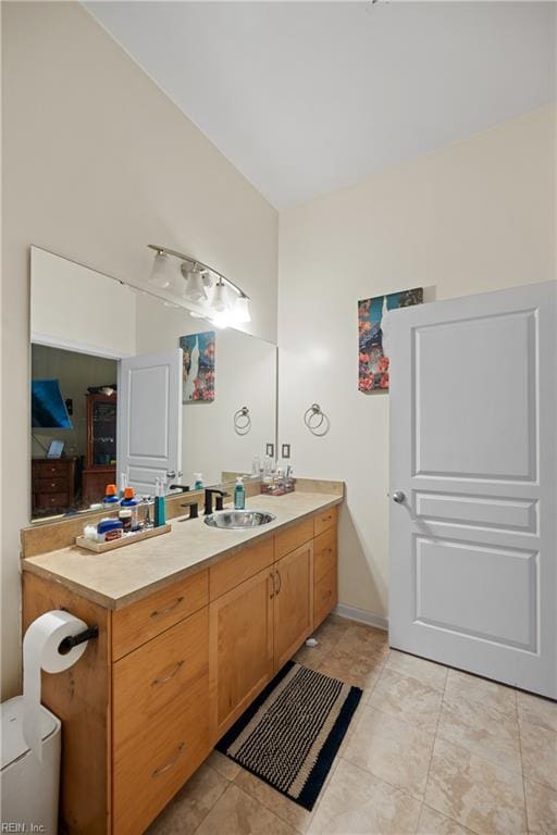 1400 Granby St Unit 117, Norfolk, VA 23510 - bathroom featuring tile patterned floors and vanity