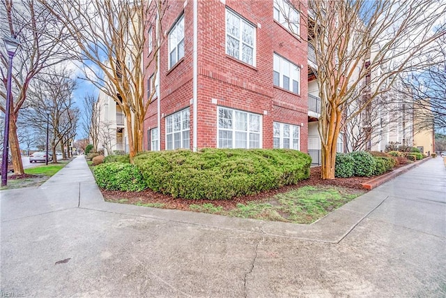 1400 Granby St Unit 117, Norfolk, VA 23510 - view of side of home with brick siding
