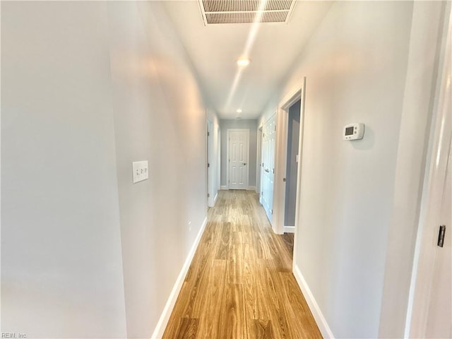 107 Mill Creek Rd, Edenton, NC 27932 - hall with light wood-style flooring, baseboards, and recessed lighting