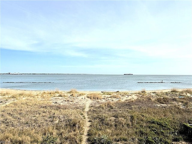 property view of water