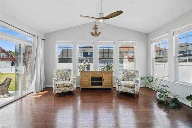 sunroom featuring a wealth of natural light