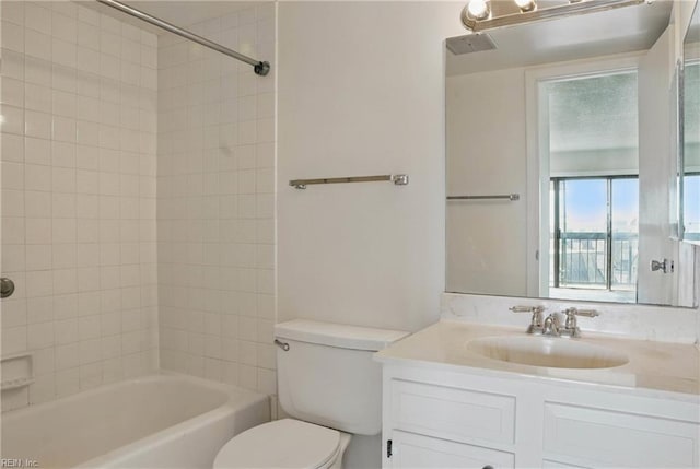 2830 Shore Dr Unit 900, Virginia Beach, VA 23451 - full bathroom featuring toilet, bathtub / shower combination, and vanity