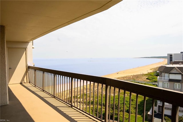 2830 Shore Dr Unit 900, Virginia Beach, VA 23451 - balcony with a water view