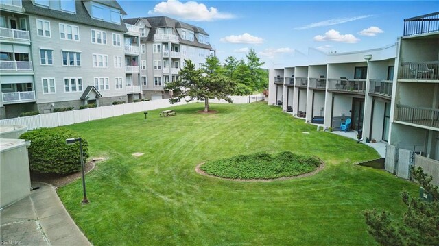 2830 Shore Dr Unit 900, Virginia Beach, VA 23451 - view of home's community featuring a lawn