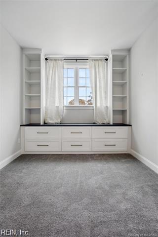 3009 Ridge Dr, Toano, VA 23168 - interior space with dark colored carpet