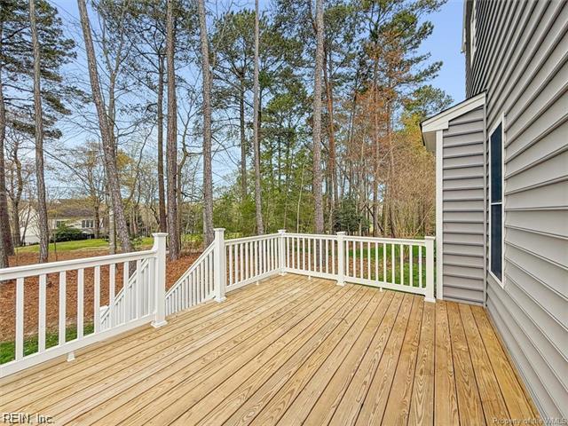 3009 Ridge Dr, Toano, VA 23168 - view of wooden terrace