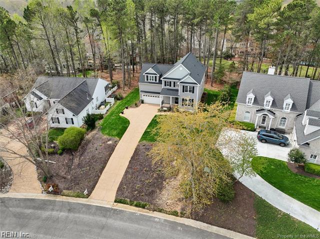 3009 Ridge Dr, Toano, VA 23168 - bird's eye view with a residential view