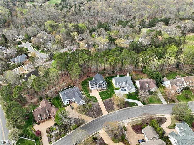 3009 Ridge Dr, Toano, VA 23168 - birds eye view of property with a residential view