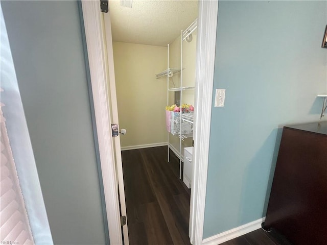 1304 Fernham Ln, Chesapeake, VA 23322 - interior space featuring baseboards, a textured ceiling, and wood finished floors
