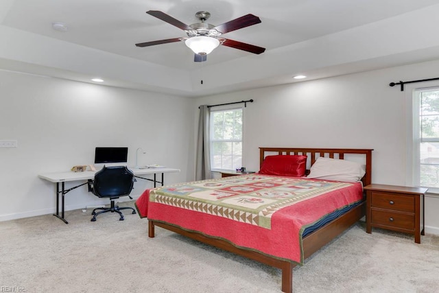 3214 Herbert St, Norfolk, VA 23513 - bedroom featuring baseboards, multiple windows, and carpet