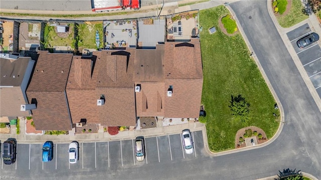 drone / aerial view