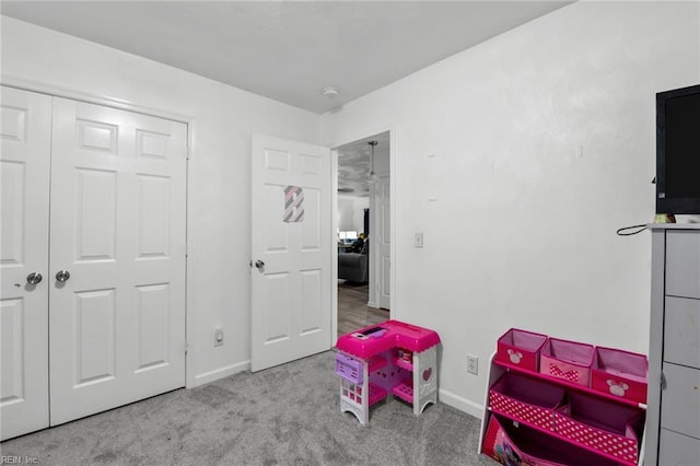1311 24th St, Newport News, VA 23607 - game room featuring carpet floors and baseboards